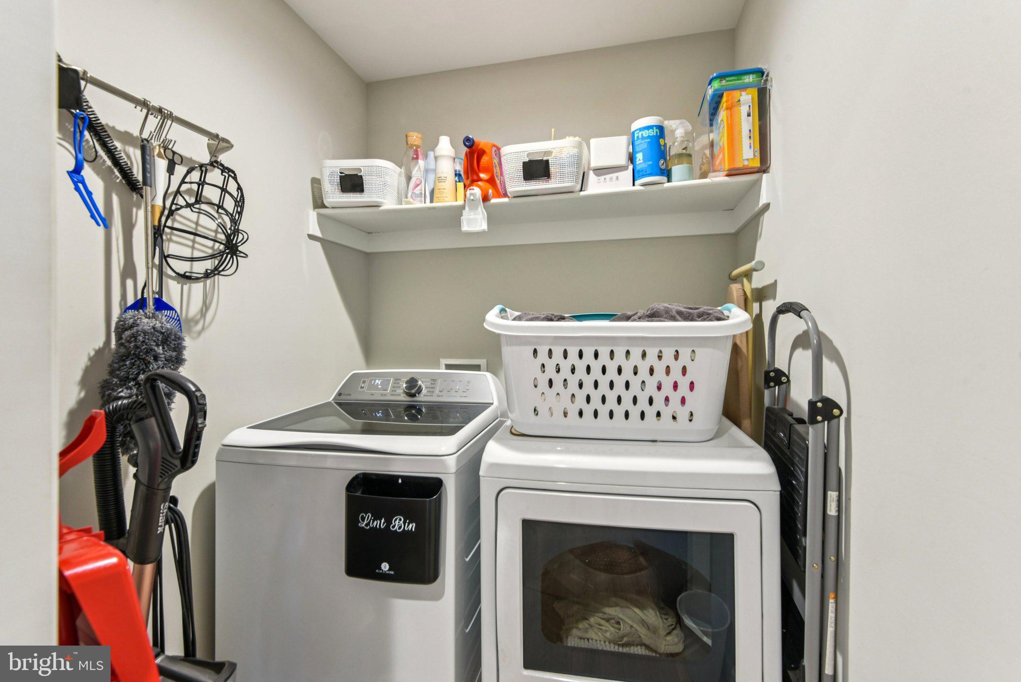 490 Black Twig Road Linden, VA 22642 - Photo 21 of 67 a utility room with dryer and washer