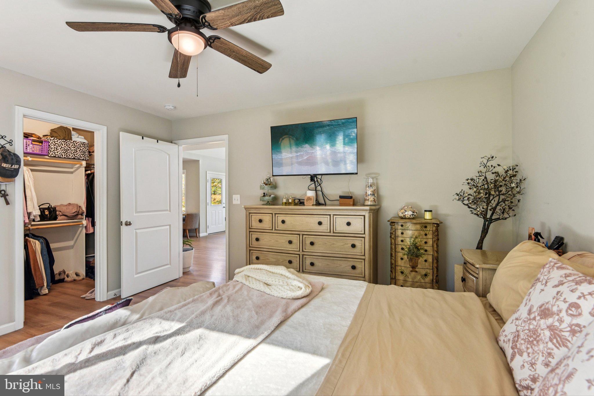 490 Black Twig Road Linden, VA 22642 - Photo 25 of 67 a bedroom with a bed and a closet