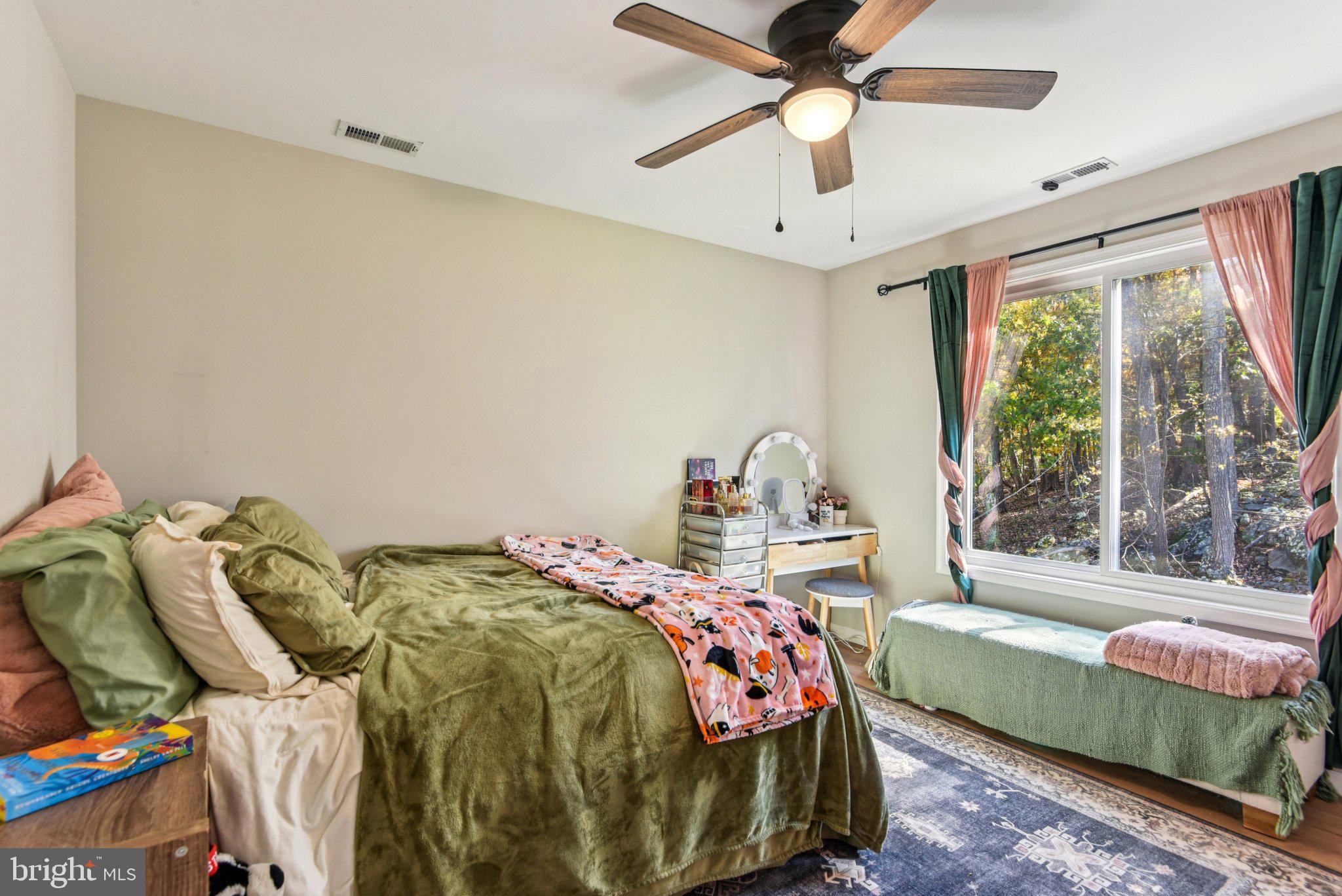 490 Black Twig Road Linden, VA 22642 - Photo 33 of 67 a bedroom with a bed and a window