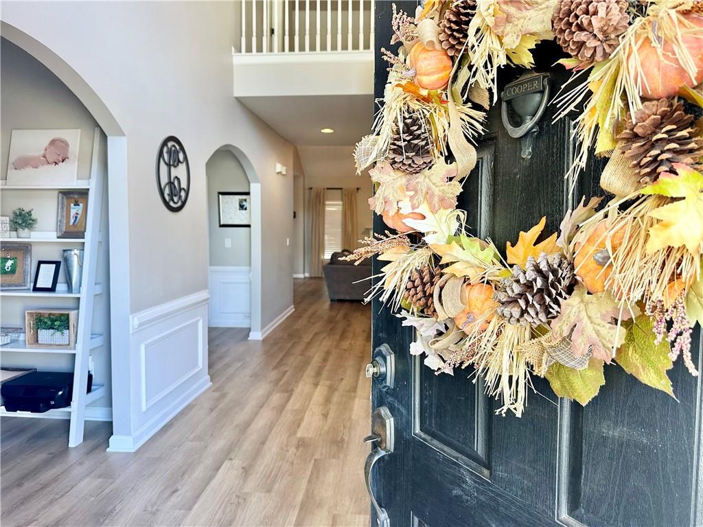 2533 Gold Hill Court Villa Rica, GA 30180 - Photo 3 of 46 a view of entryway with wooden floor