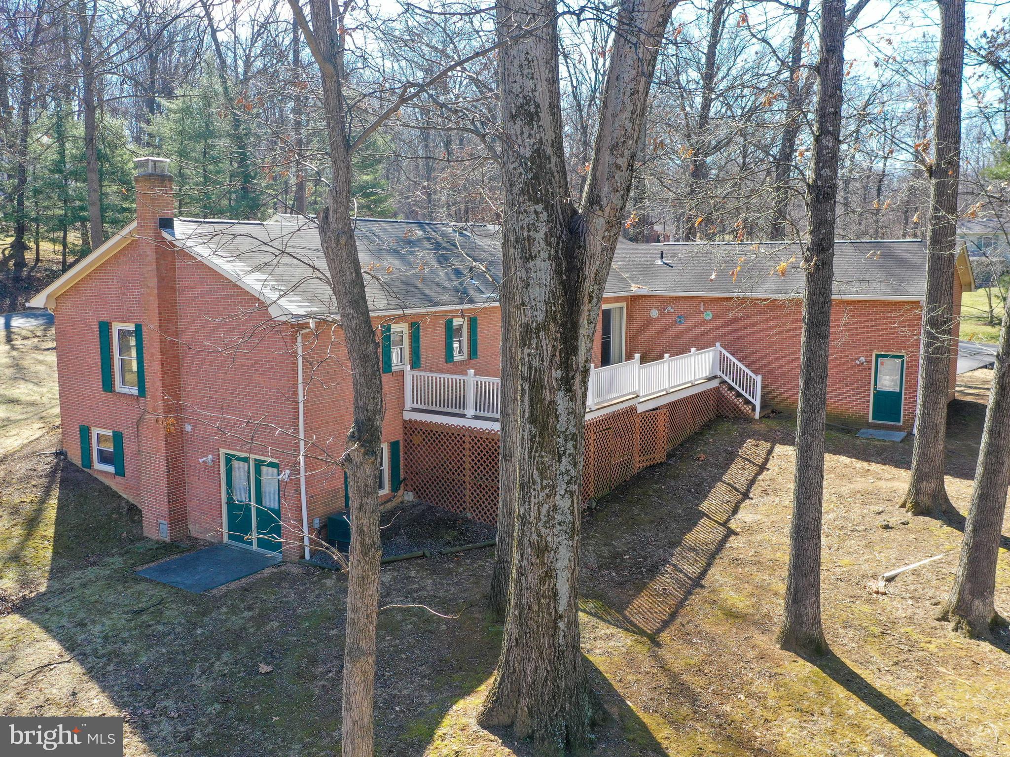 163 Old Forest Circle Winchester, VA 22602 - Photo 4 of 41 Exterior Rear showing Large Deck