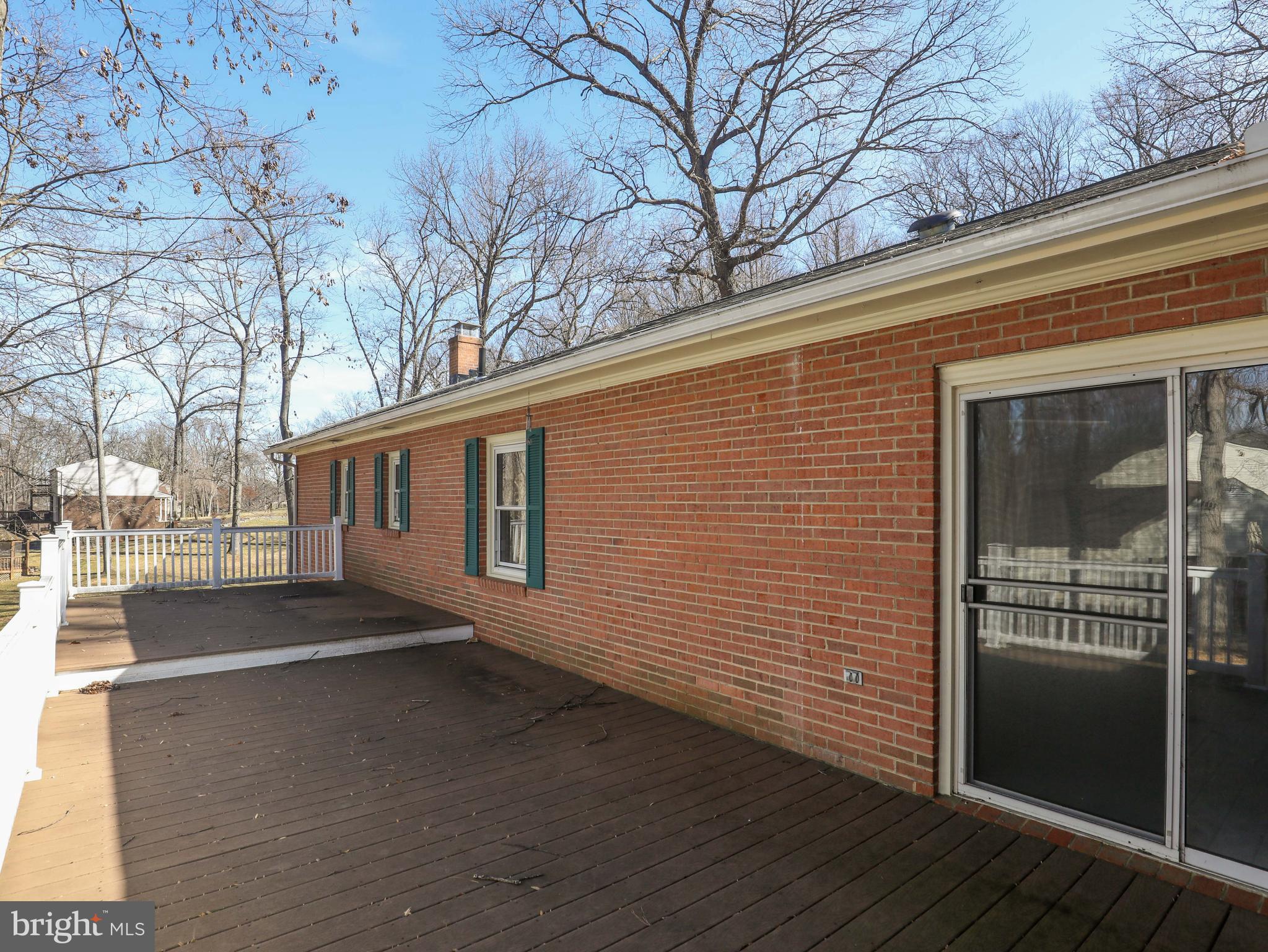 163 Old Forest Circle Winchester, VA 22602 - Photo 9 of 41 Rear view of Large Deck