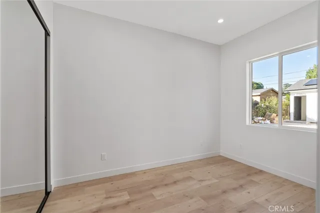 a view of wooden floor