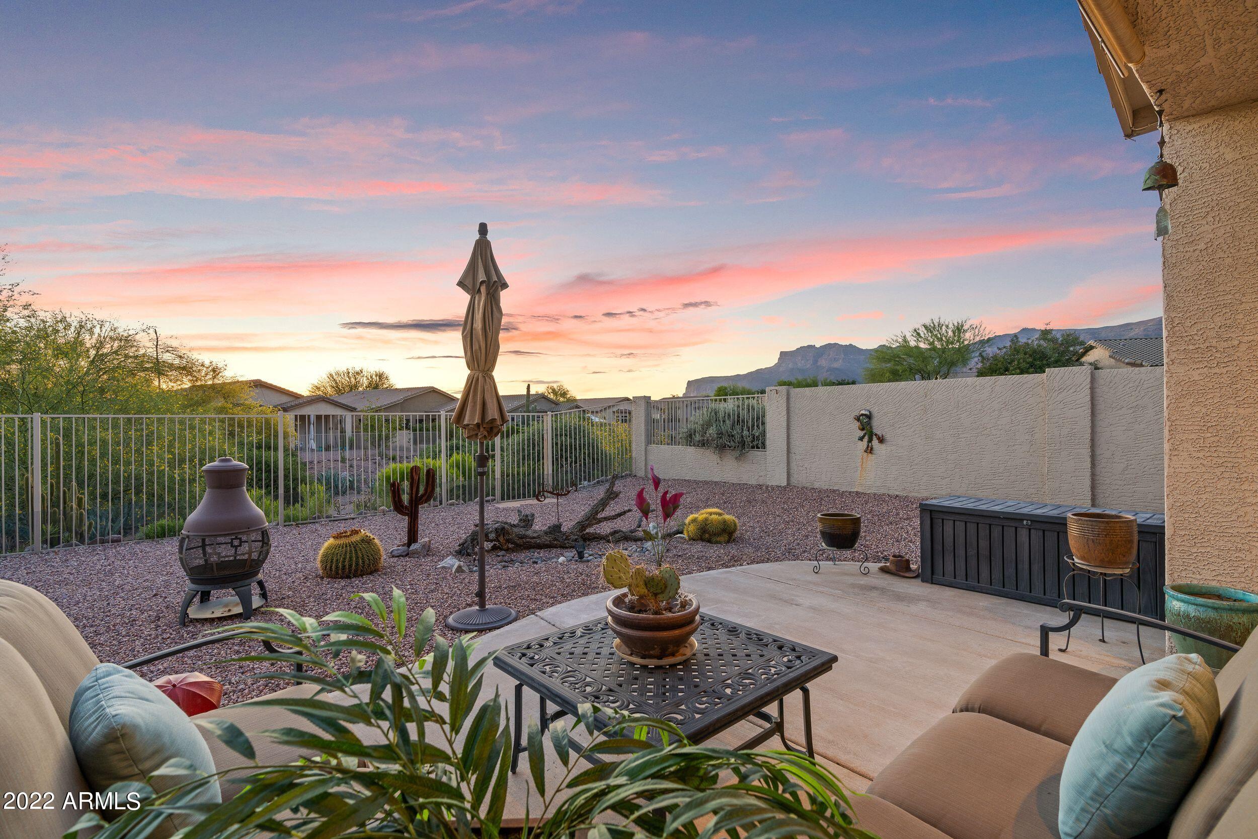 4348 South Pony Rider Trail Gold Canyon, AZ 85118 - Photo 9 of 36 Private patio views