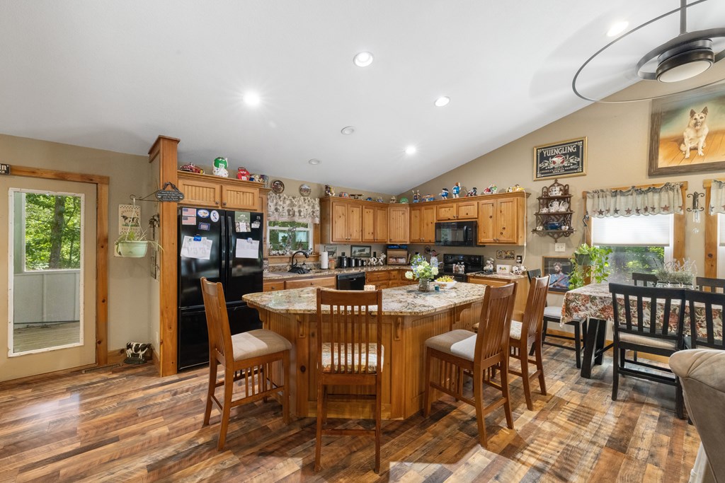 77 Chosen Ridge Morganton, GA 30560 - Photo 17 of 37 a view of a dining room with furniture