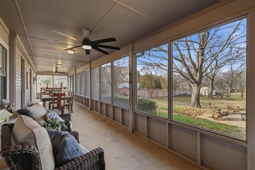 5301 Chinn Chapel Road Double Oak, TX 75028 - Photo 22 of 32 Screened in porch