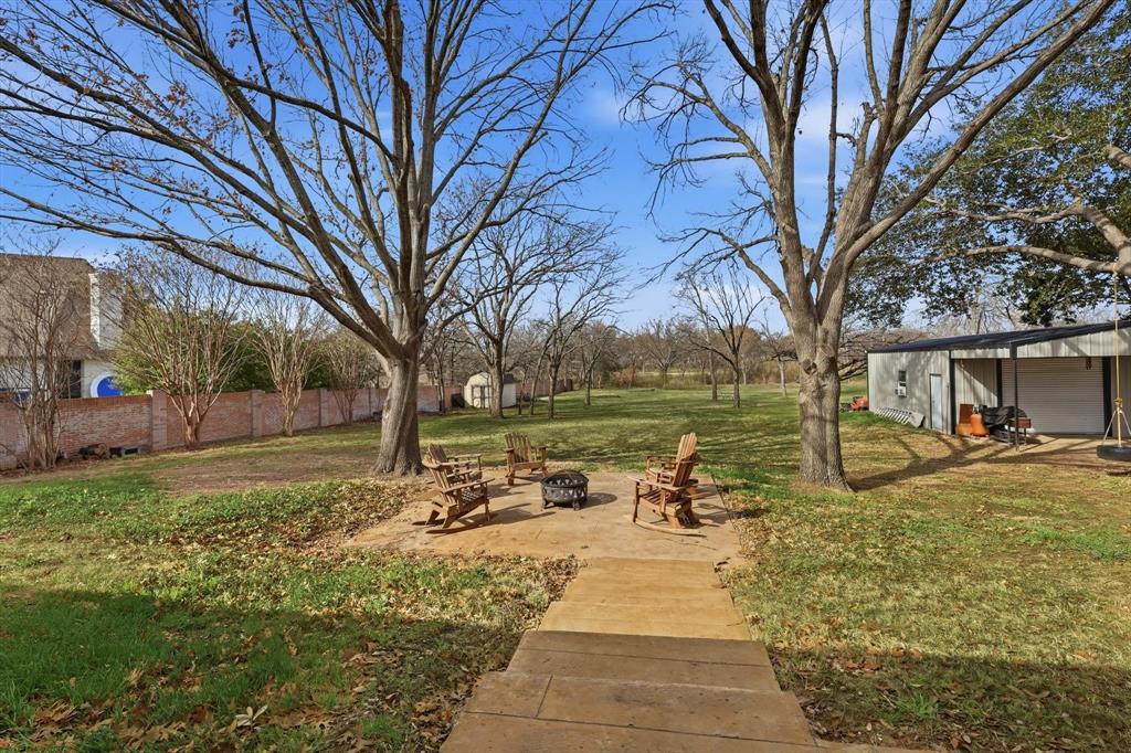 5301 Chinn Chapel Road Double Oak, TX 75028 - Photo 23 of 32 Second patio