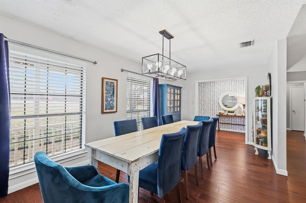 5301 Chinn Chapel Road Double Oak, TX 75028 - Photo 4 of 32 Very long dining room table fits!