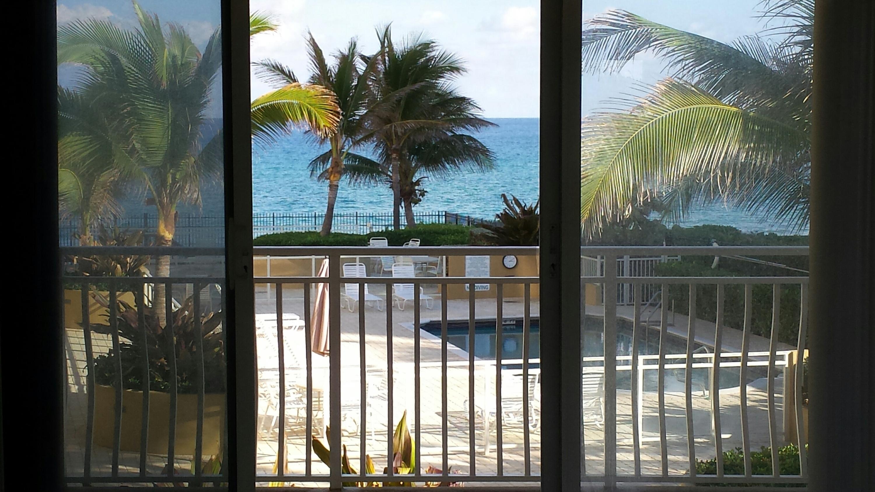 310 South Ocean Boulevard, Unit 2010 Boca Raton, FL 33432 - Photo 7 of 8 POOL AND OCEAN VIEW