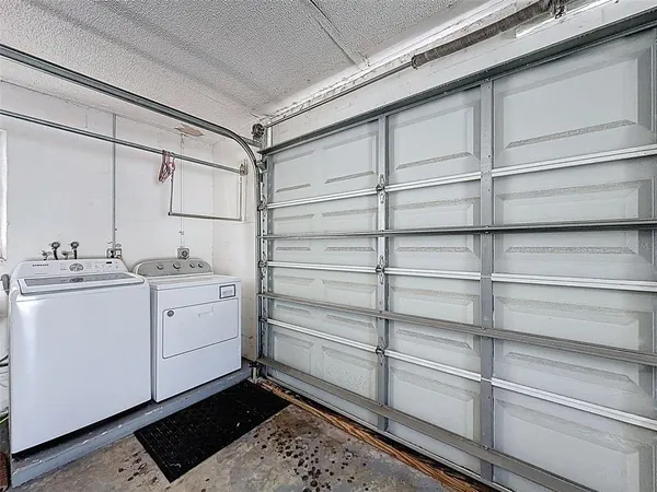 a room with storage and utility