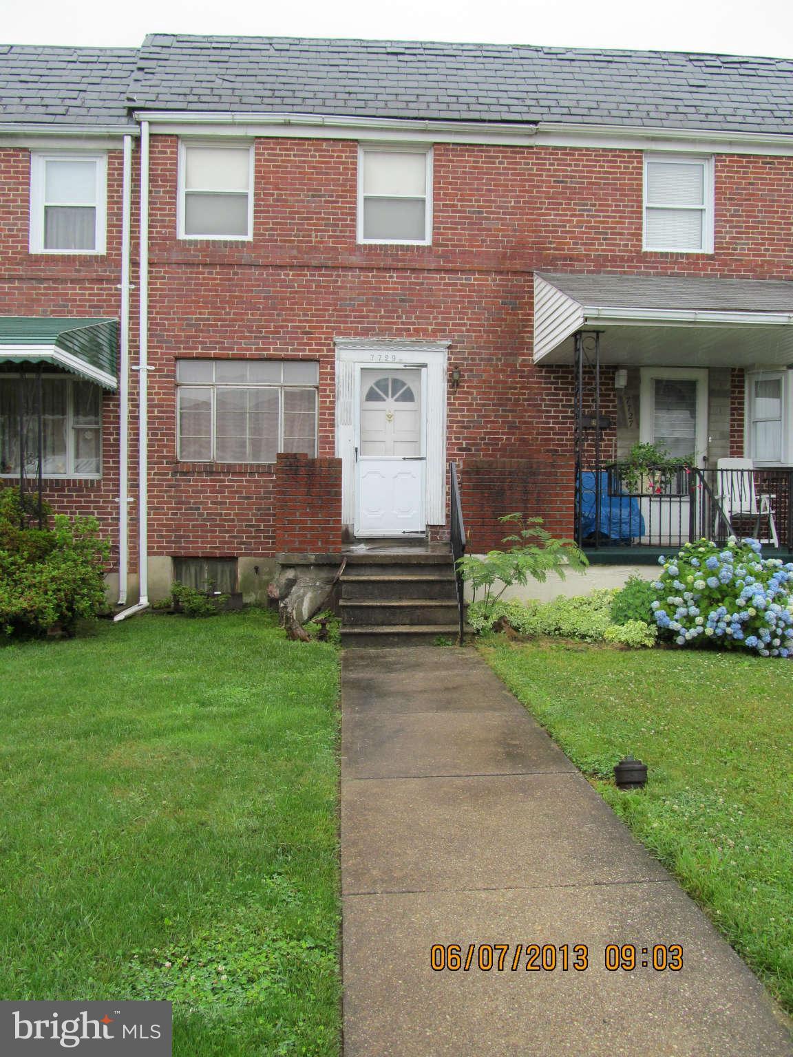 7729 Wynbrook Road Baltimore, MD 21224 - Photo 1 of 15 Exterior (Front)