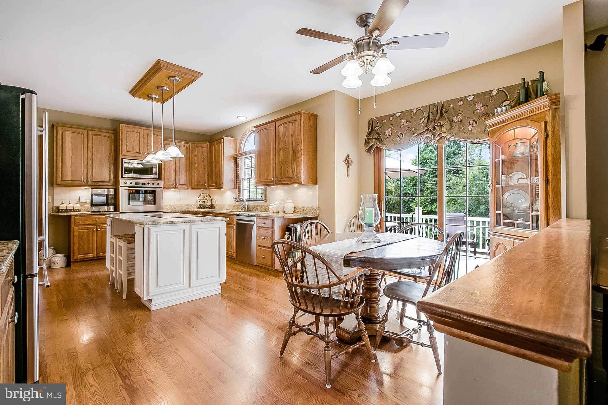 525 Ridgeview Drive Hockessin, DE 19707 - Photo 11 of 57 Great View of Kitchen and Breakfast Nook