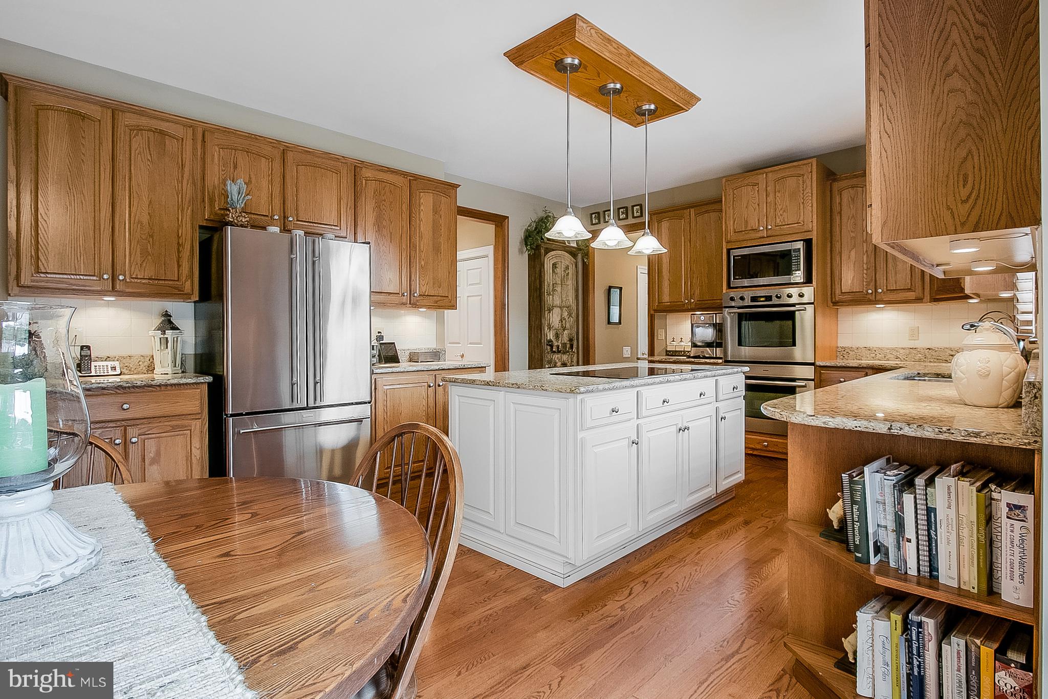 525 Ridgeview Drive Hockessin, DE 19707 - Photo 12 of 57 Another Kitchen View From the Sliding Glass Door