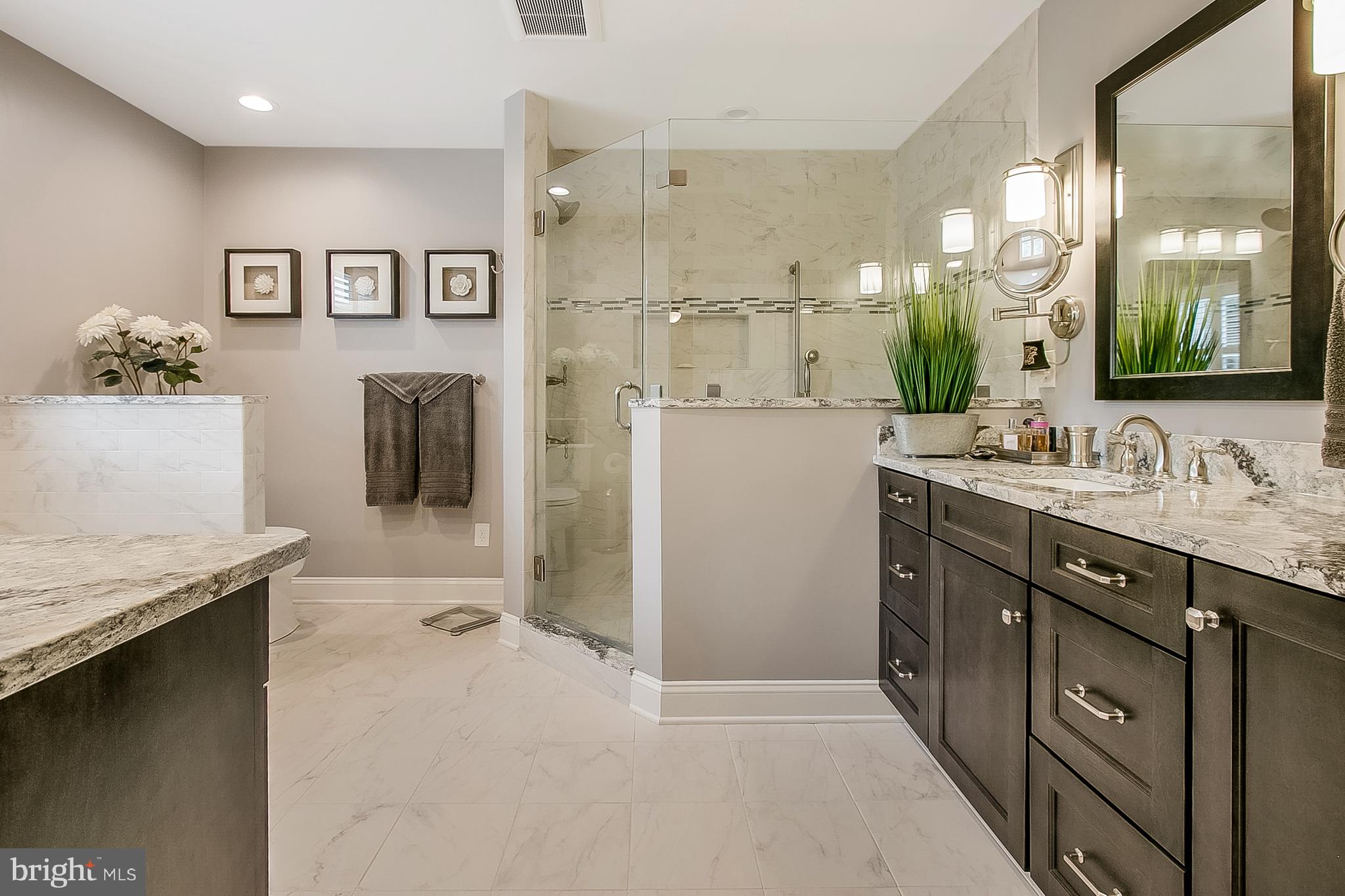525 Ridgeview Drive Hockessin, DE 19707 - Photo 25 of 57 Spa-Like Master Bath - Custom Renovation!
