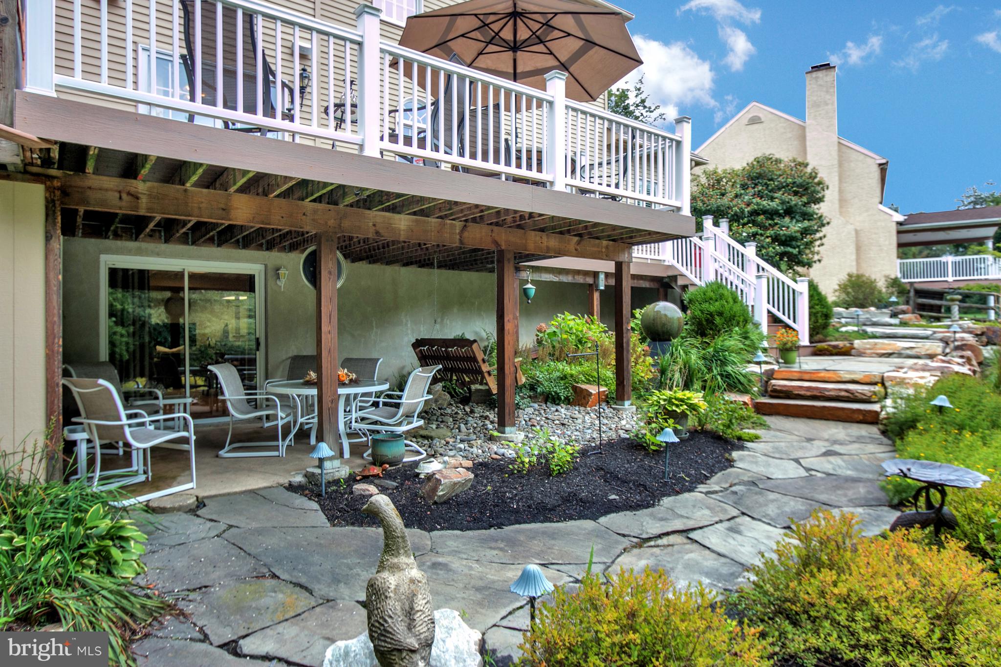 525 Ridgeview Drive Hockessin, DE 19707 - Photo 48 of 57 Beautiful View of the Lower Level Patio & Walkway