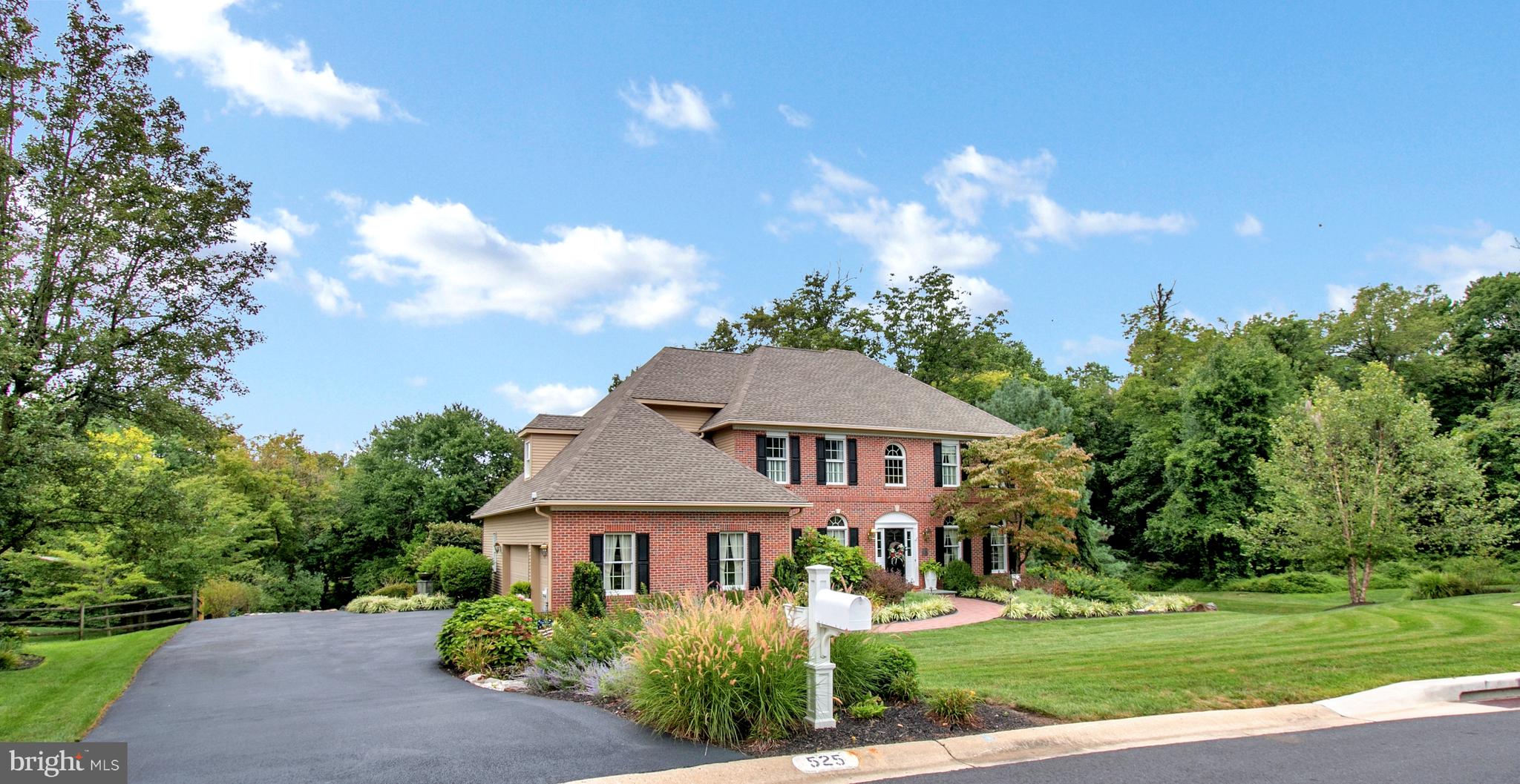 525 Ridgeview Drive Hockessin, DE 19707 - Photo 56 of 57 View From Street Showing the Beautiful Setting