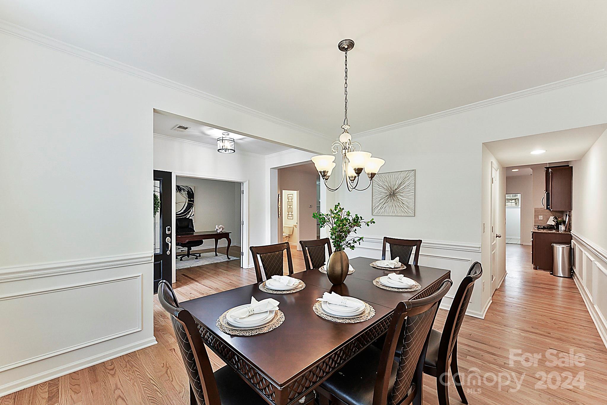 1201 Screech Owl Road Waxhaw, NC 28173 - Photo 8 of 43 a view of a dining room and livingroom furniture