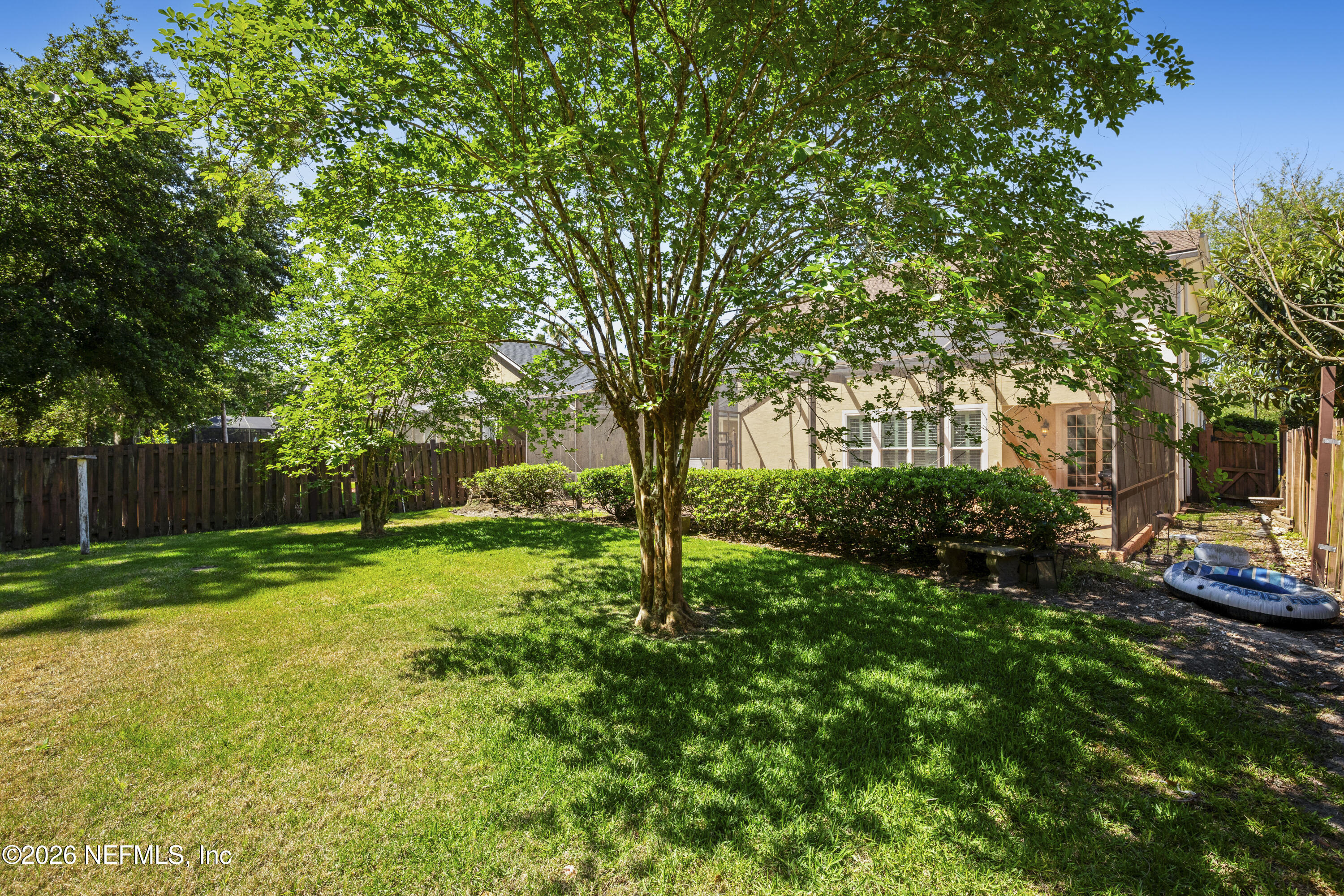 3020 South Atherley Road St. Augustine, FL 32092 - Photo 53 of 61 a view of a backyard with large trees