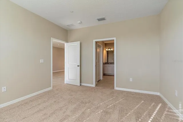 wooden floor and closet in a room