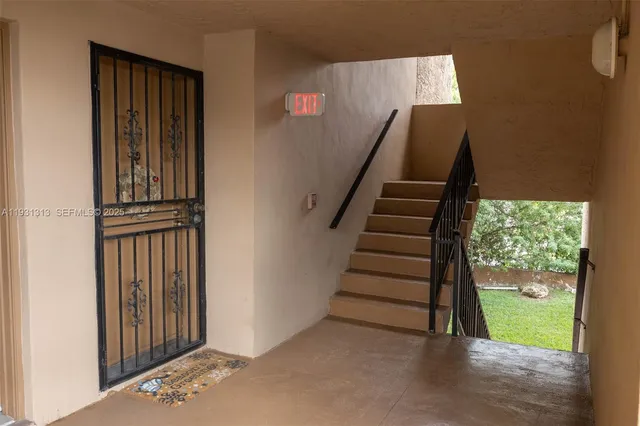 a view of entryway with stairs