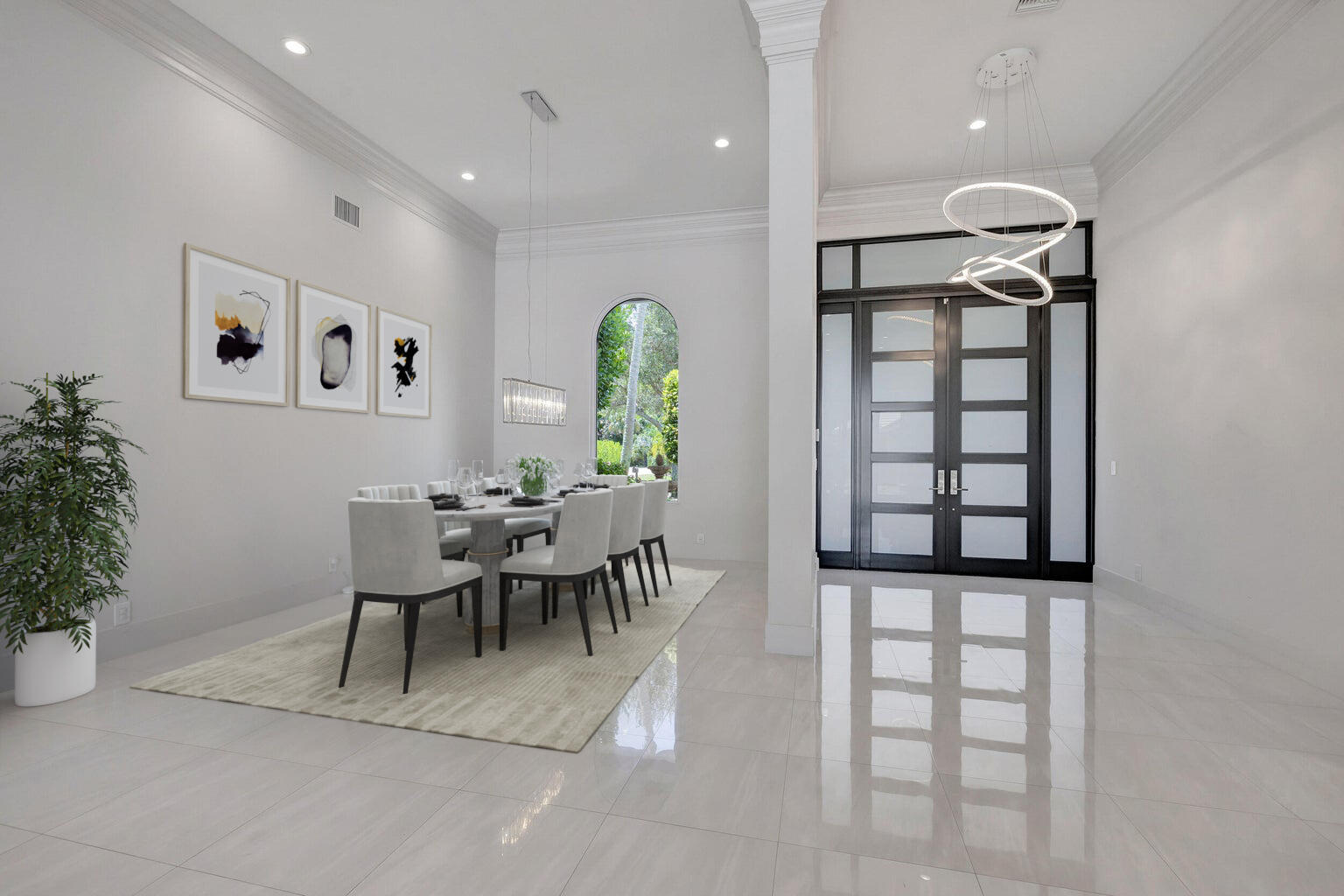 2365 Northwest 45th Street Boca Raton, FL 33431 - Photo 9 of 48 Les Jardins dining room stage VS