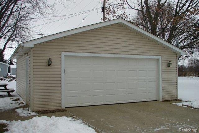 6736 Jones Road North Branch, MI 48461 - Photo 22 of 24 Detached two car garage.jpg