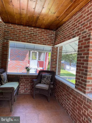 a outdoor living space with furniture
