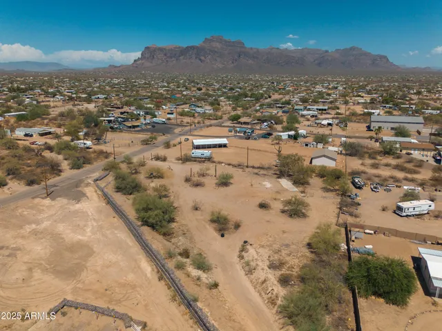 a view of city and mountain