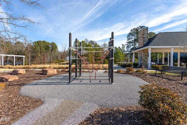 a view of outdoor space with seating area