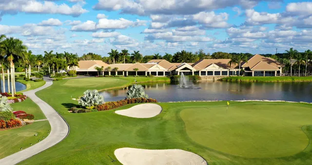 a view of a volley ball court