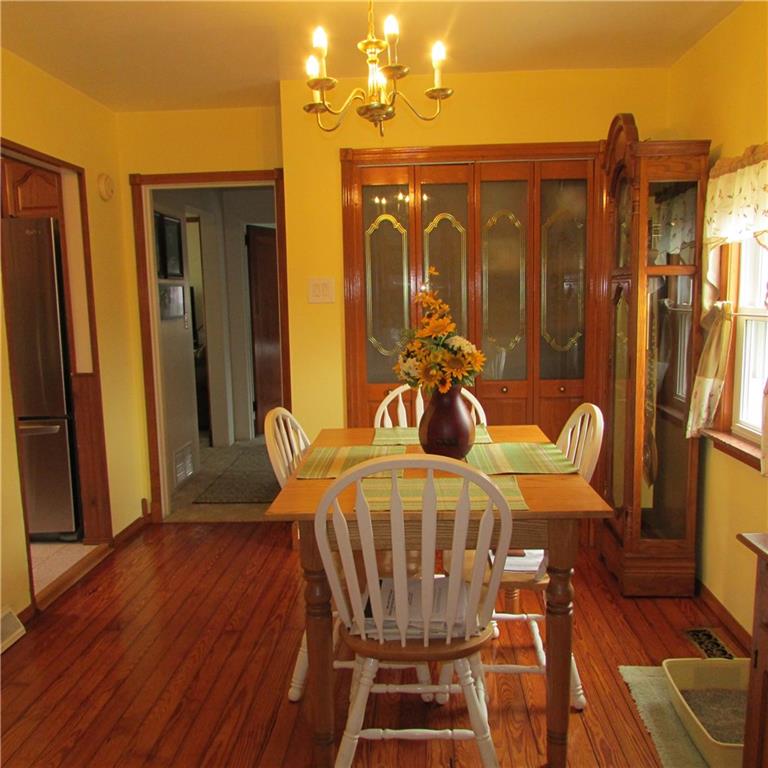 331 Wilson Road Clinton, PA 15026 - Photo 5 of 25 Fabulous dining room with gleaming hardwood floors.