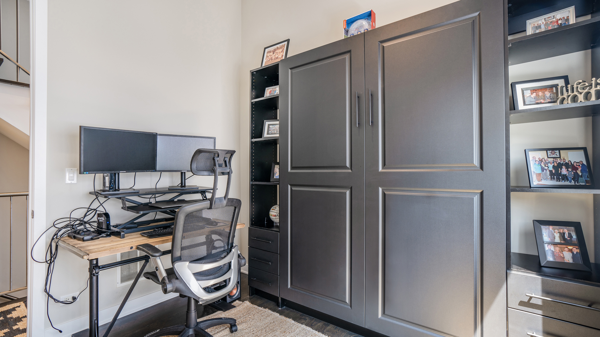 2133 West Rice Street, Unit 3 Chicago, IL 60622 - Photo 14 of 24 a view of a workspace with furniture
