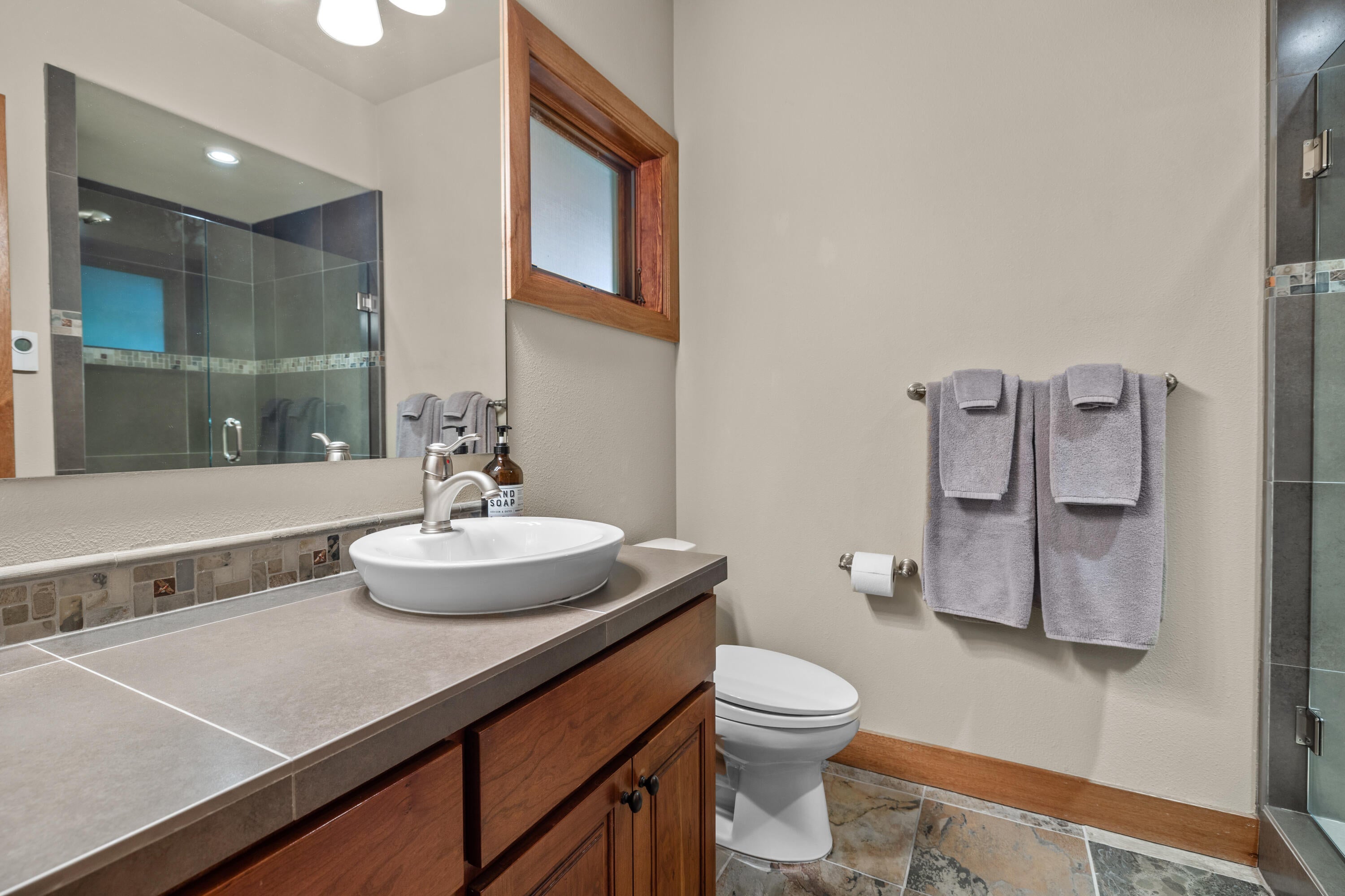 19448 Green Lakes Loop Bend, OR 97702 - Photo 37 of 63 Ensuite Bathroom with Heated Floors