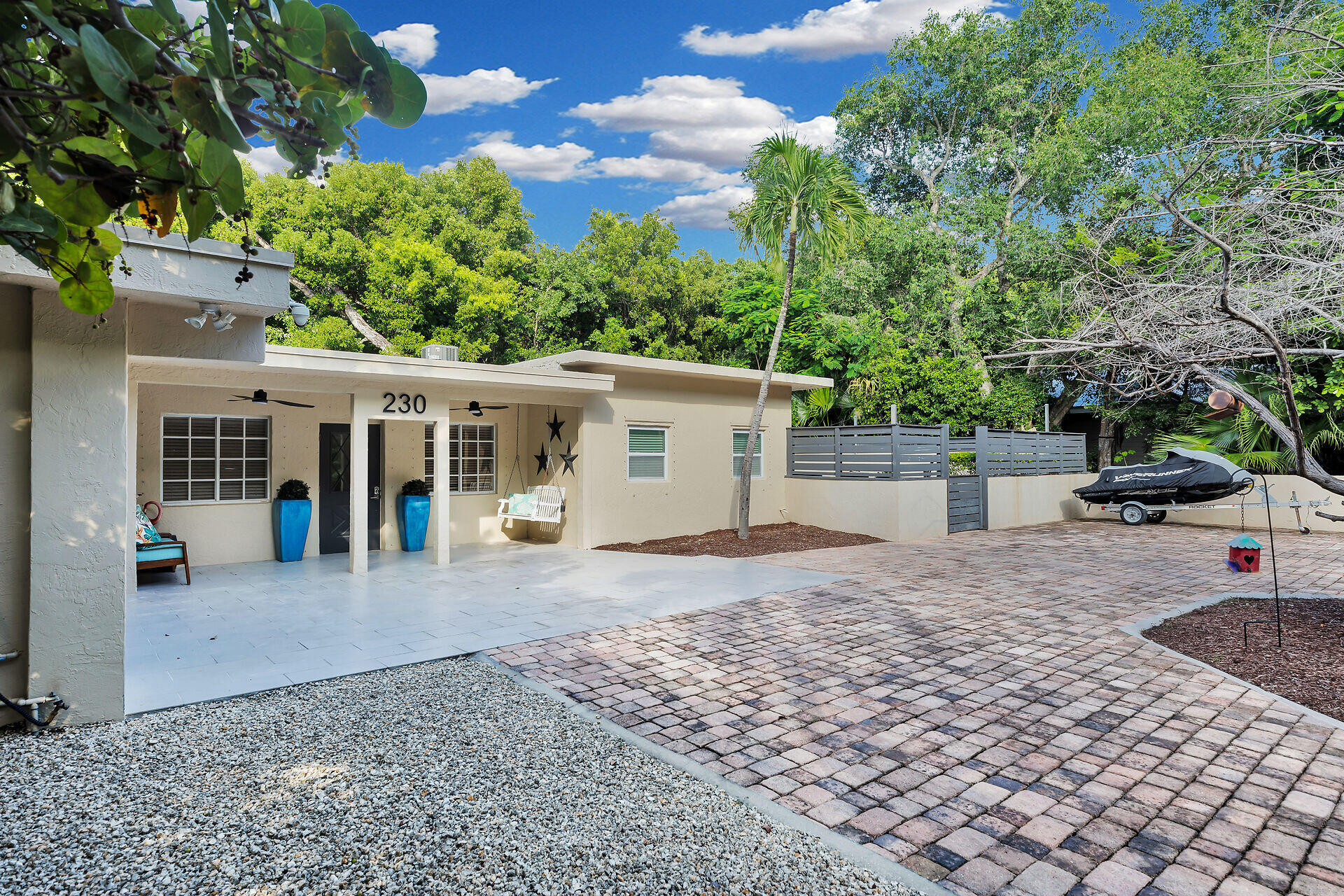 230 Key Honey Road Tavernier, FL 33070 - Photo 37 of 38 a view of a house with a patio