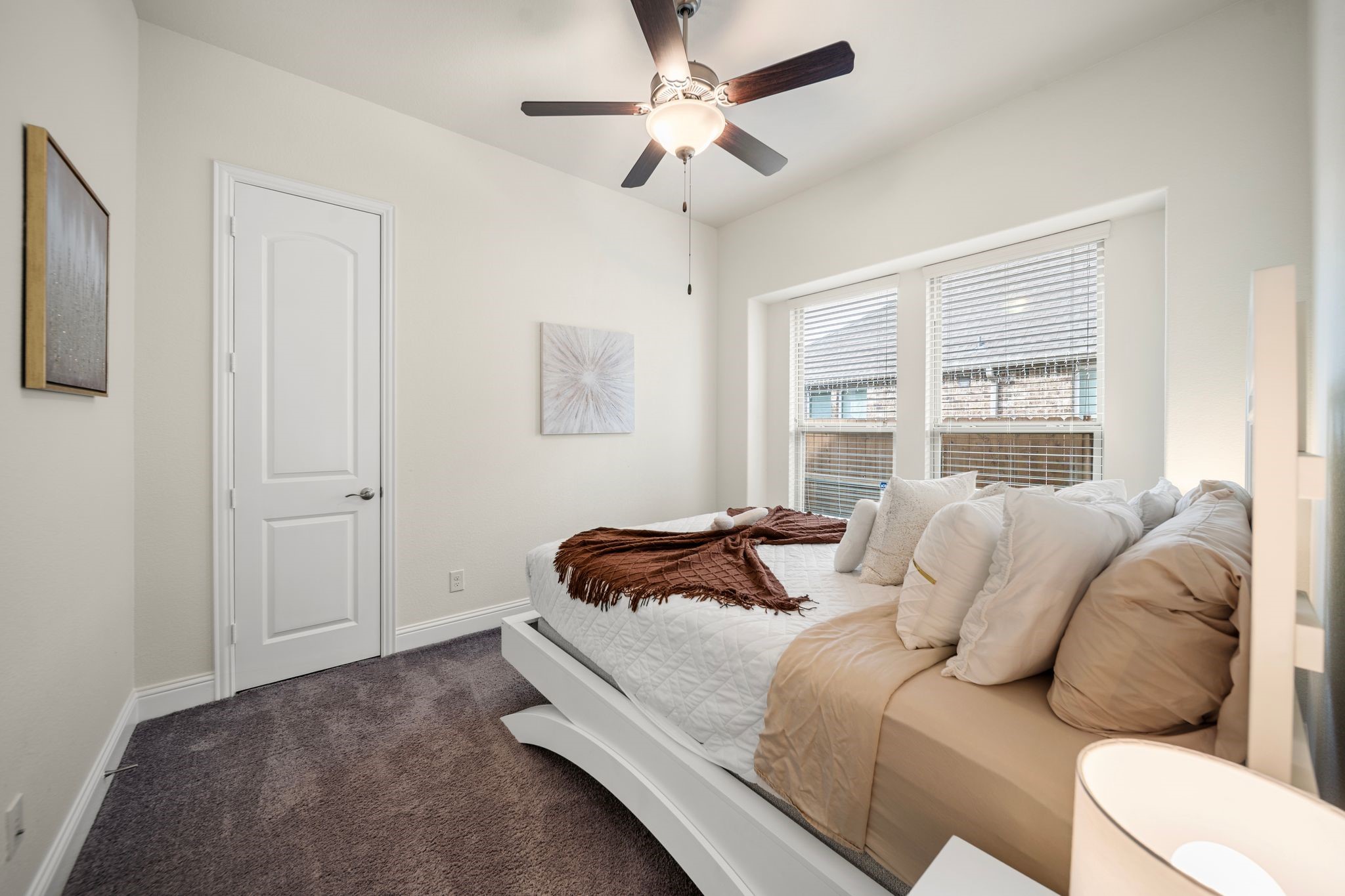 18307 Whistling Hills Road Cypress, TX 77433 - Photo 18 of 38 The suite's bedroom is large enough for a king or queen size bed and has ample closet space.