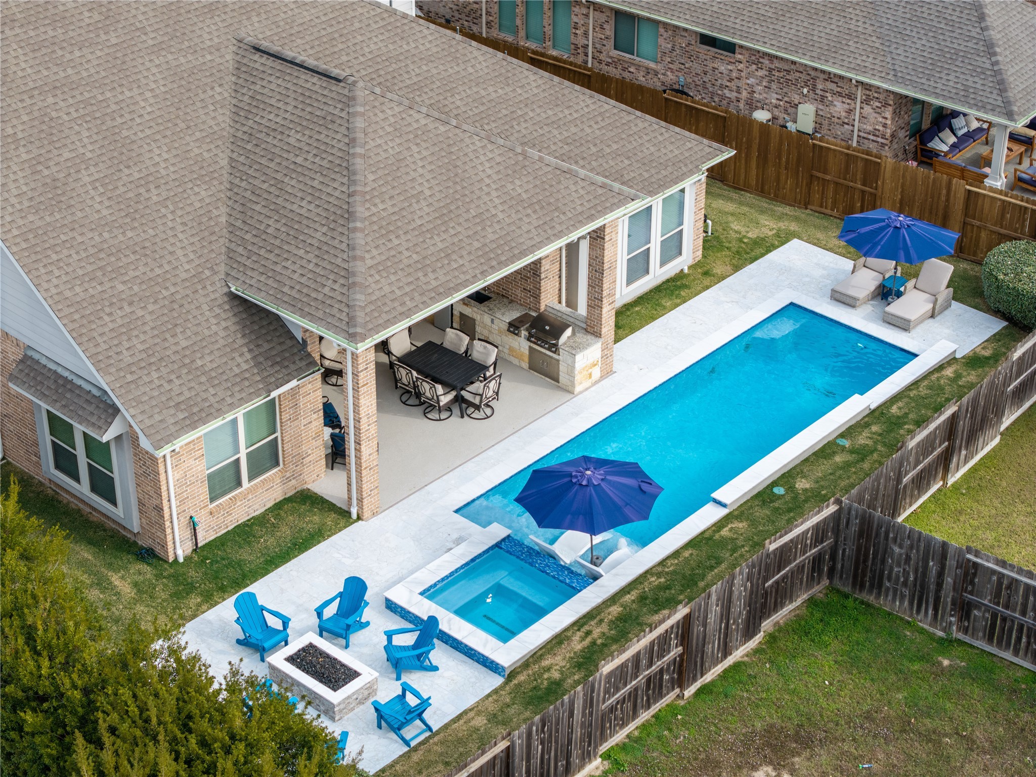 18307 Whistling Hills Road Cypress, TX 77433 - Photo 36 of 38 Everything is bigger and better in Texas including this custom outdoor space!