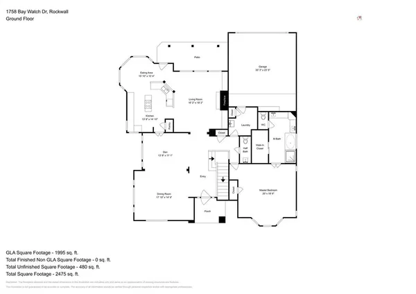 $2,790 | 1758 Bay Watch Drive, Rockwall, TX 75087