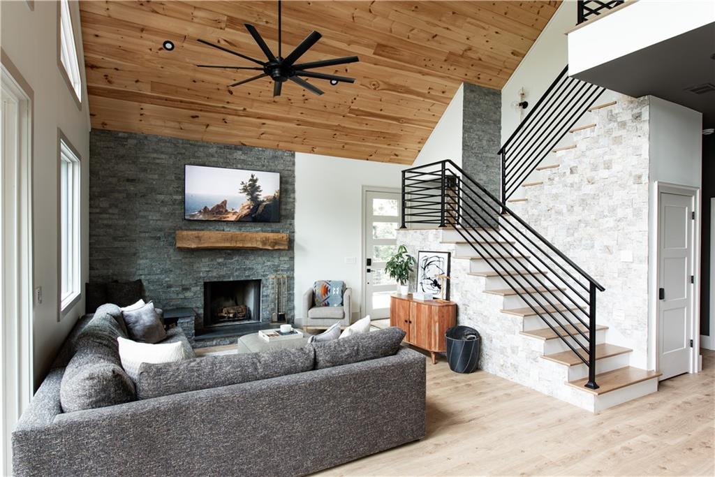 71 Geyser Court Ranger, GA 30734 - Photo 15 of 57 a living room with furniture and a fireplace