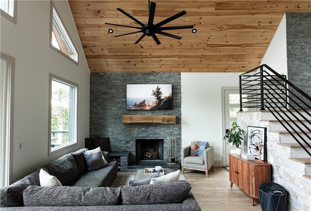 71 Geyser Court Ranger, GA 30734 - Photo 16 of 57 a living room with furniture and a fireplace