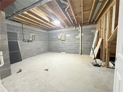 a view of water heater room