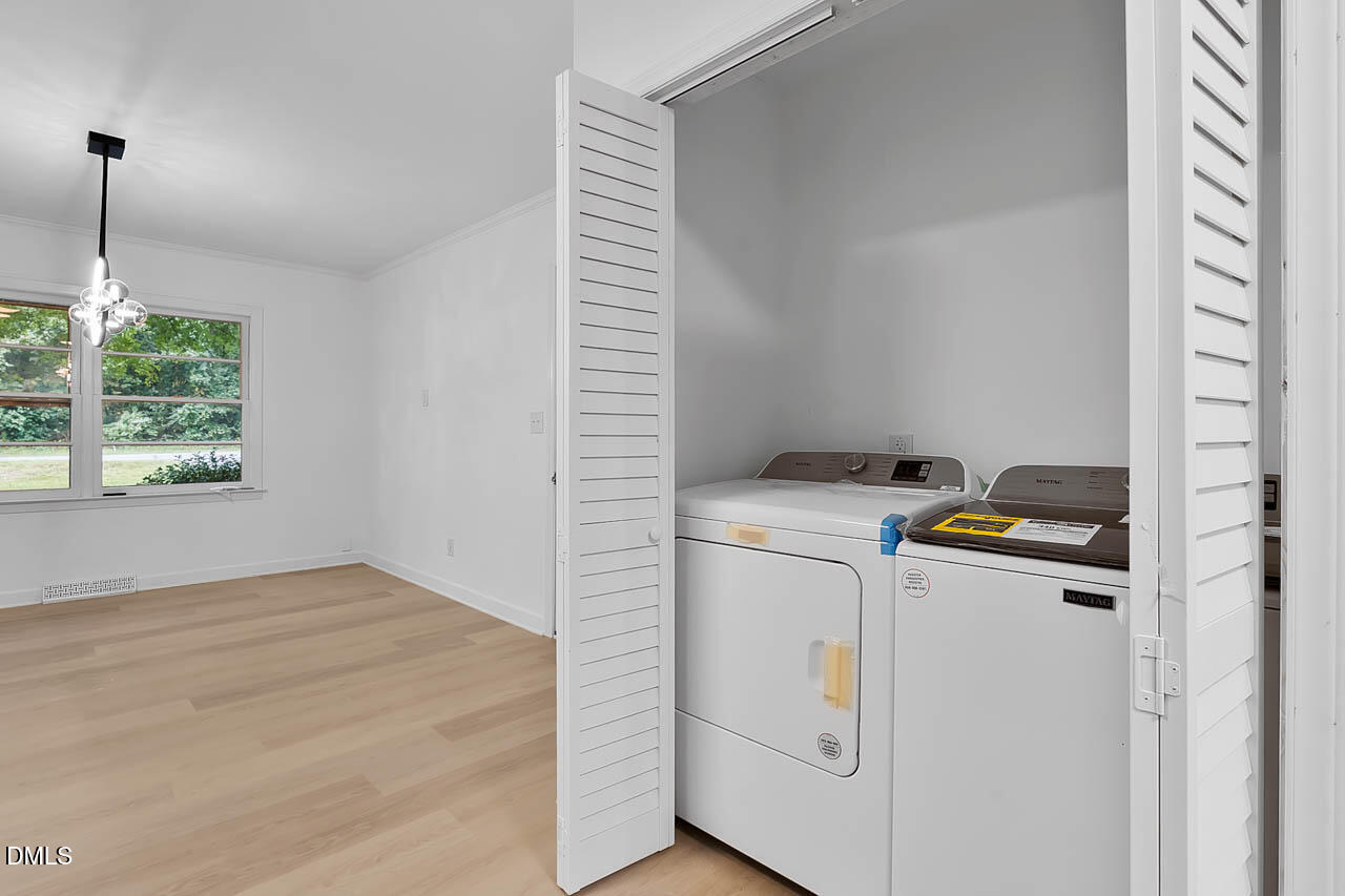 3508 Old US 1 Highway New Hill, NC 27562 - Photo 11 of 23 a utility room with dryer and washer