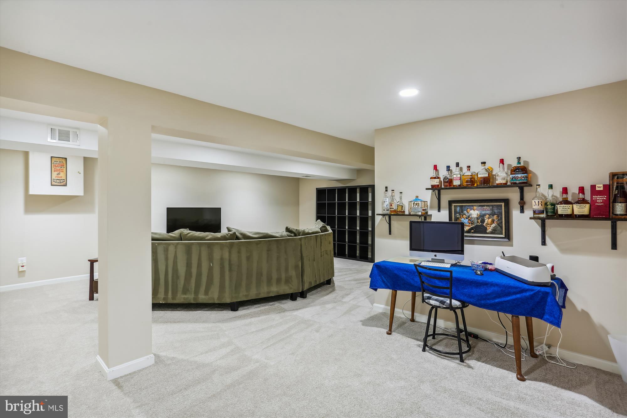 4117 Sir Walter Road Olney, MD 20832 - Photo 35 of 83 LL Rec Room has plenty of room to work from home!