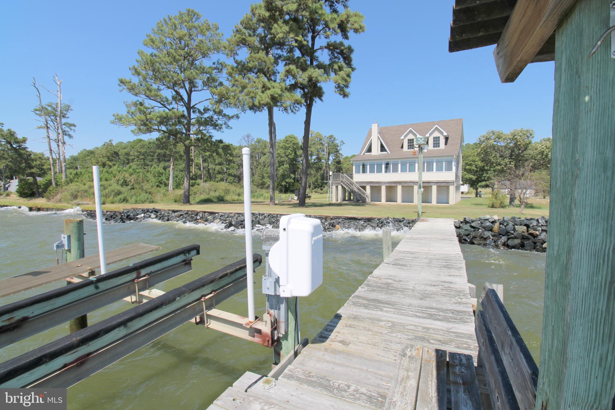 40461 Old Breton Beach Road Leonardtown, MD 20650 - Photo 2 of 61 Front of house from boat dock