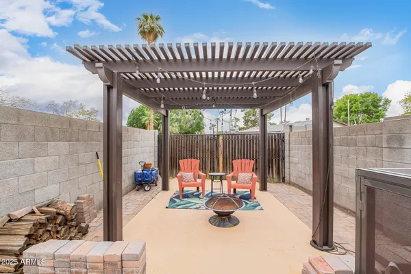 a storage room with washer and dryer