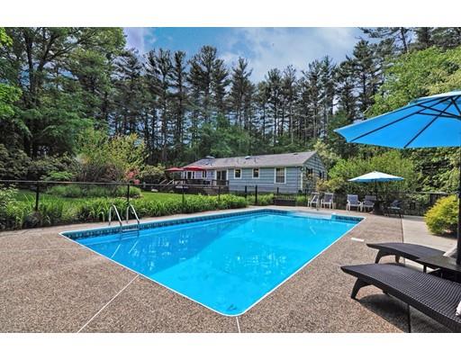 16 Smart Road Acton, MA 01720 - Photo 25 of 33 a swimming pool with outdoor seating and yard