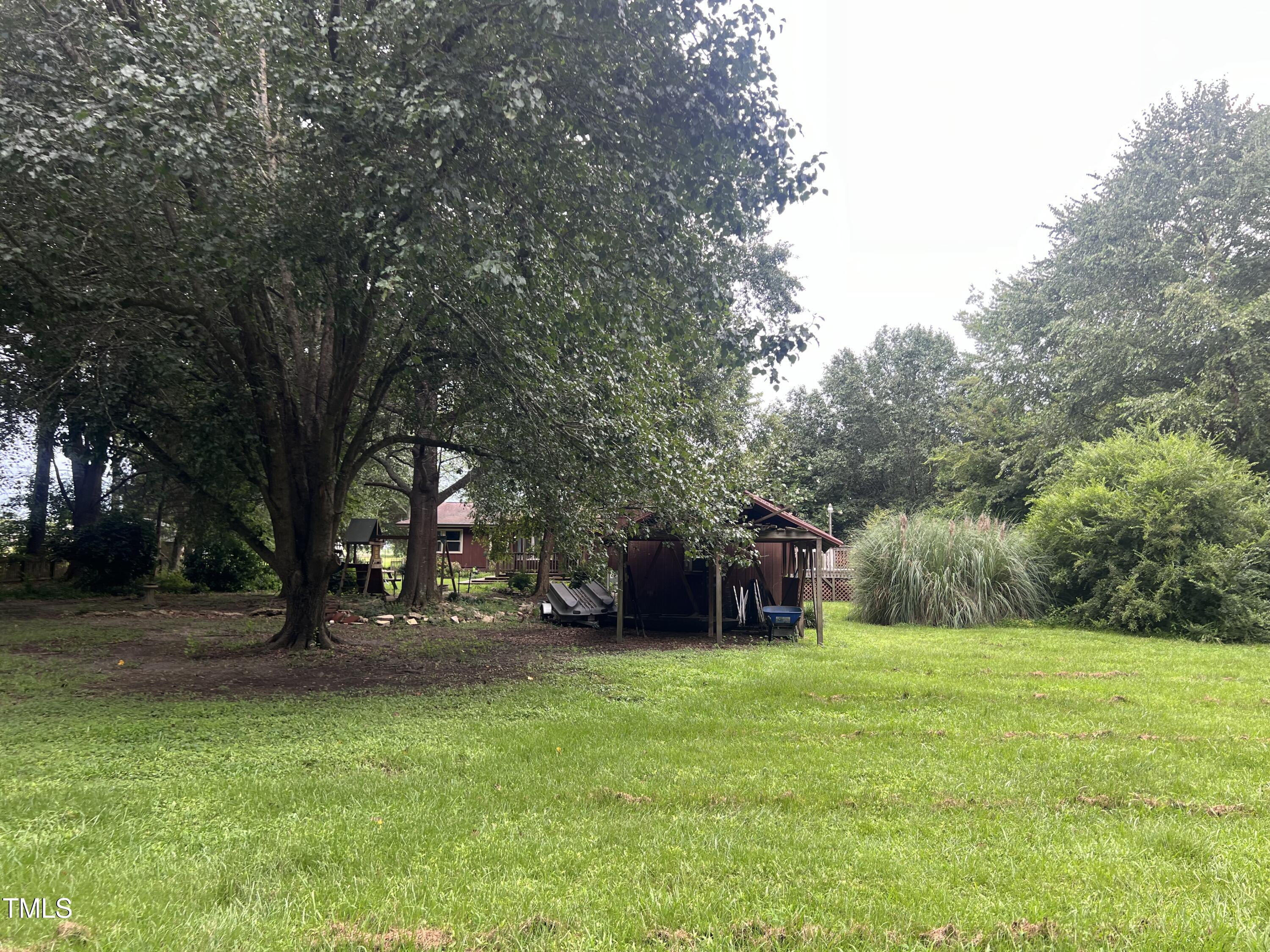 1413 Bud Hawkins Road Dunn, NC 28334 - Photo 37 of 51 back yard