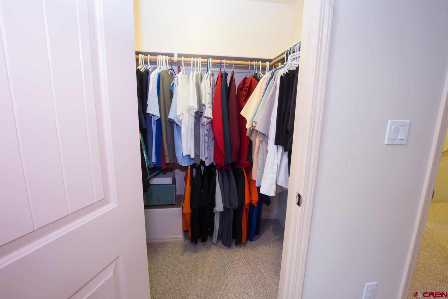 334 Jenkins Ranch Road Durango, CO 81301 - Photo 31 of 35 a view of walk in closet with clothes