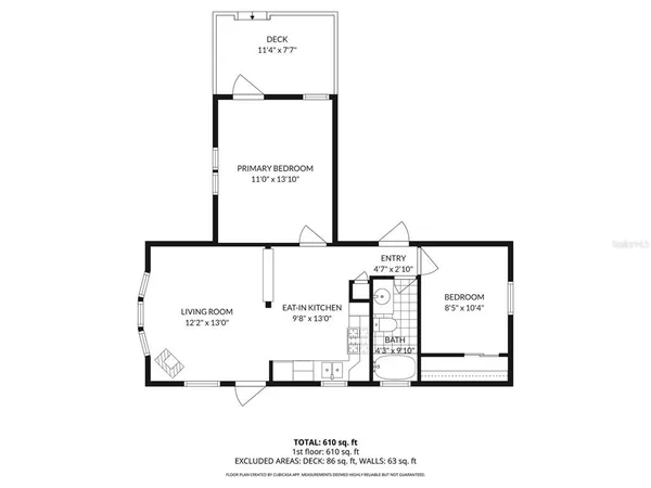 a picture of floor with a black and white wall