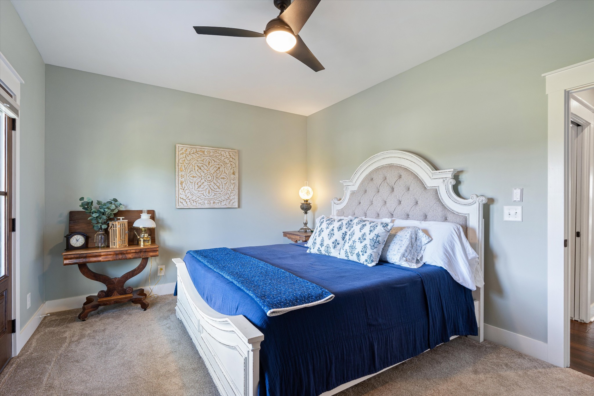 420 Fite Road Watertown, TN 37184 - Photo 38 of 76 a bedroom with a bed and a desk