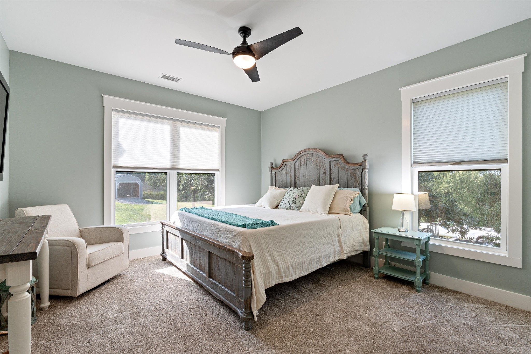 420 Fite Road Watertown, TN 37184 - Photo 43 of 76 a bedroom with a bed a couch and a window